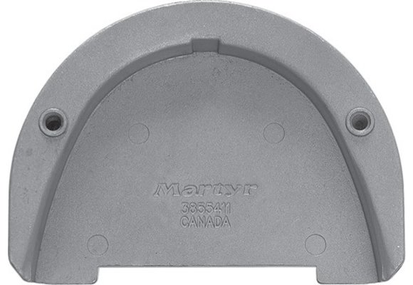 Allpa Zinkanode Volvo Penta sterndrive  transom plate for SX-drive (OEM 3855411)
