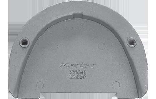 Allpa Zinkanode Volvo Penta sterndrive  transom plate for SX-drive (OEM 3855411)