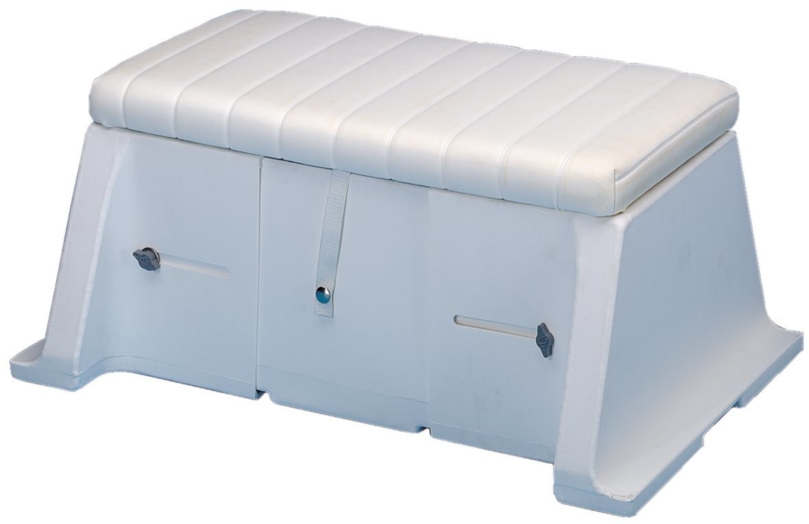 Allpa In breedte verstelbare polyethyleen zitbank met kussen