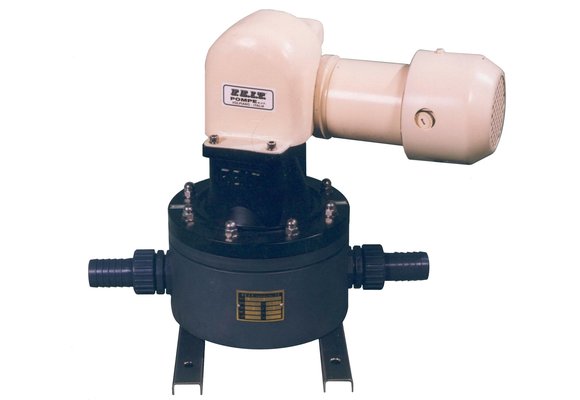 Allpa Membraanpomp PVM 0 2  12V/12A  30l/min  zelfaanzuigend tot 3m  slangaansluiting Ø38mm