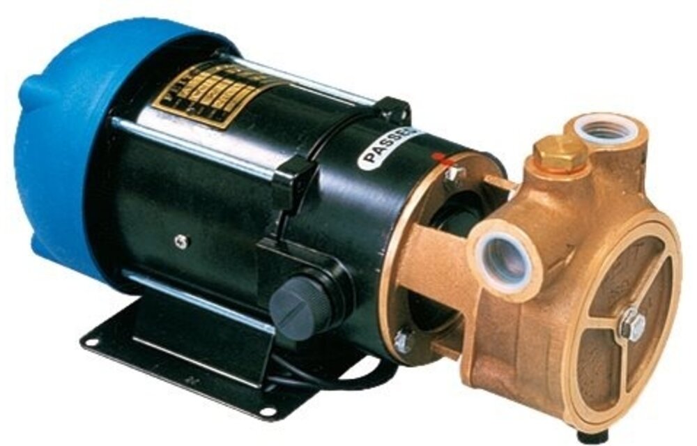Allpa Centrifugaalpomp A66B 12V/15A 17l/min zelfaanzuigend tot 5 5m slangaansluiting Ø20mm