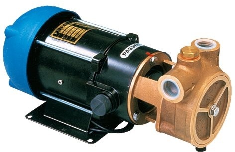 Allpa Centrifugaalpomp A66B  12V/15A  17l/min  zelfaanzuigend tot 5 5m  slangaansluiting Ø20mm