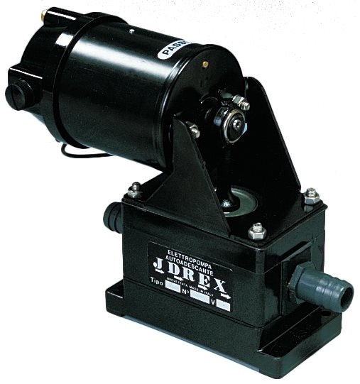 Allpa Membraanpomp IDREX S15 12V/10A 18 5l/min zelfaanzuigend tot 2m slangaansluiting Ø20mm