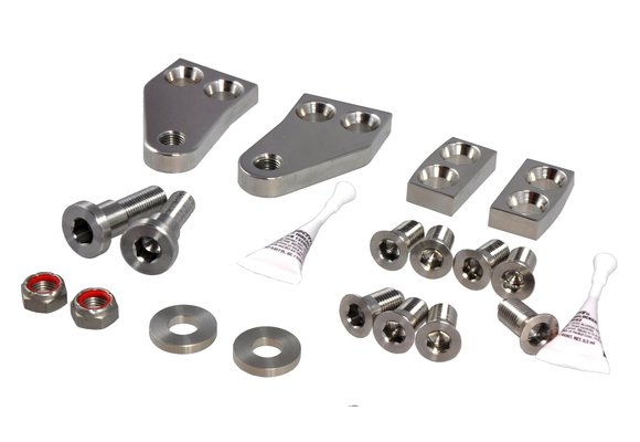 SeaStar Tournament Hardware Kit  Twin engine  Dual Cylinder  With front mount plate