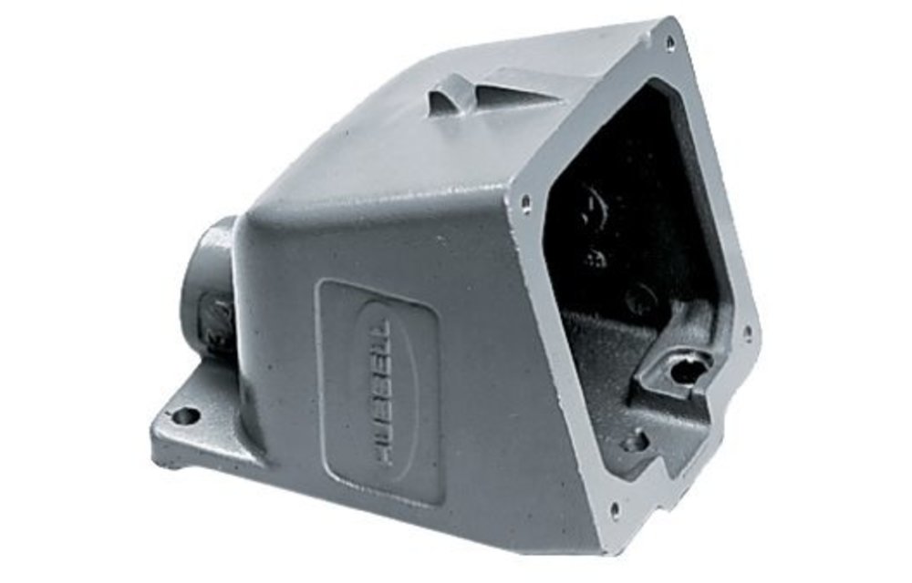 Allpa CEE-16A Opbouwhuis voor stopcontact (089312) aluminium beschermingsgraad IP67