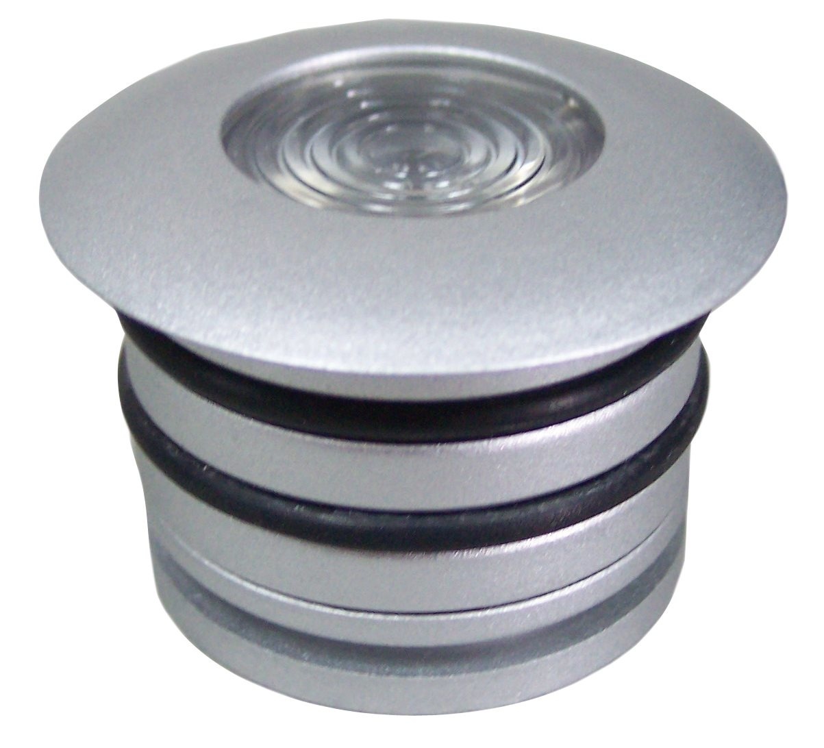 Allpa LED-Plafondverlichting (mini) aluminium huis inbouw 8-30V/3 1W LED 1x 3W H=3 2mm