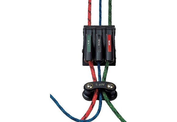 Antal Aluminium 2-schijfs organizer  lijn Ø6-11mm  breedte 88mm  gewicht 0 16kg