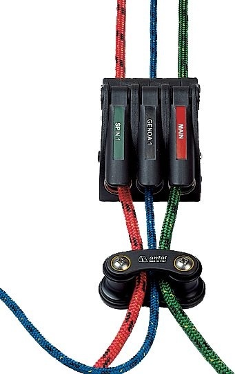 Antal Aluminium 2-schijfs organizer lijn Ø6-11mm breedte 88mm gewicht 0 16kg