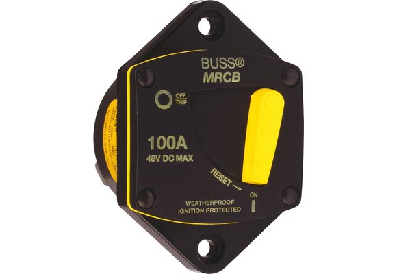 Antal Automatische thermomagnetische zekering  voor motoren 12V/70A (700W) & 24V/70A (1500W)