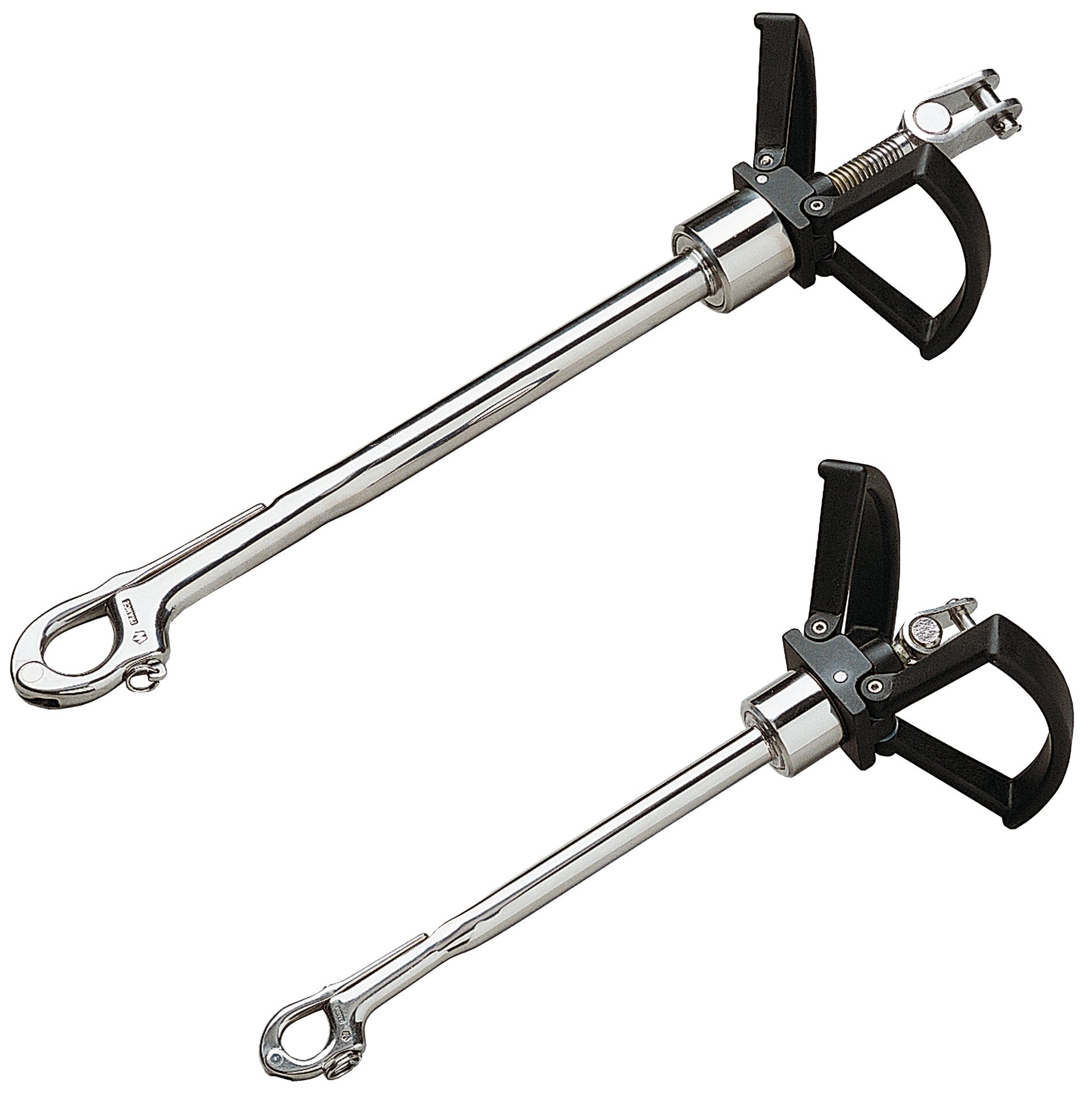 Allpa RVS Stagspanners met aluminium klaphandgrepen & snapsluiting max. Stag Ø5mm