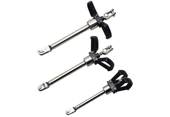 Allpa RVS Stagspanners met aluminium klaphandgrepen  max. Stag Ø6mm