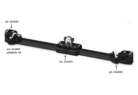 Antal Aluminium kogelgelagerde overloopwagen type 100 (voor reguleerlijn)