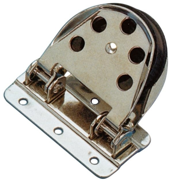 Allpa RVS geleideblok voor lijn 12mm  schijf Ø55mm  breekkracht 1400kg