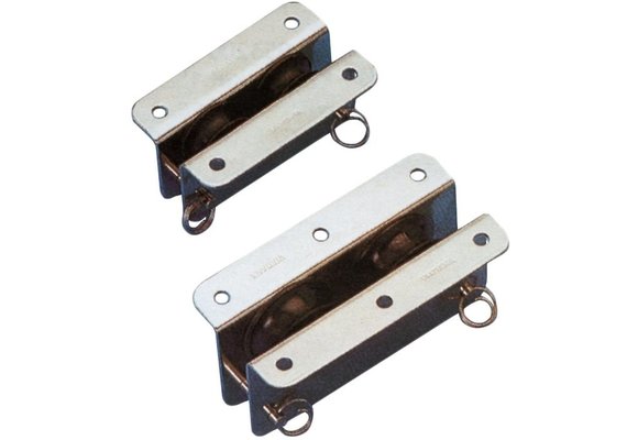 Allpa RVS doorvoerblok dubbelschijfs  10mm  schijf Ø33mm  breekkracht 600kg