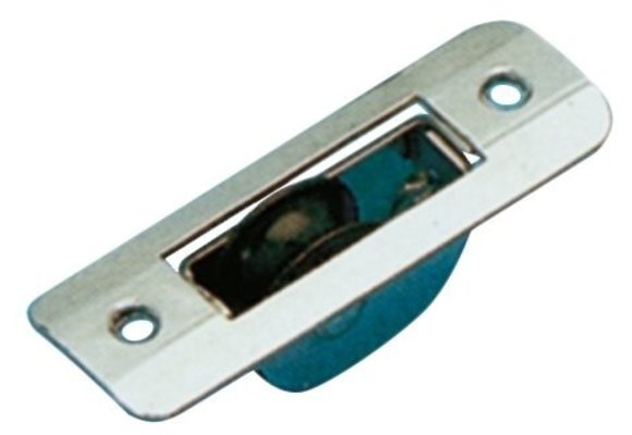 (E) Allpa RVS doorvoerblok enkelschijfs