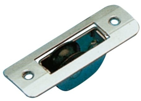 (E) Allpa RVS doorvoerblok enkelschijfs