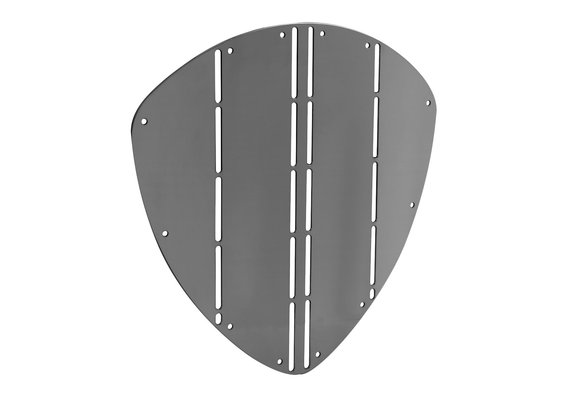 Allpa RVS Boegbeschermplaat  A=330mm  B=345mm  driehoekig