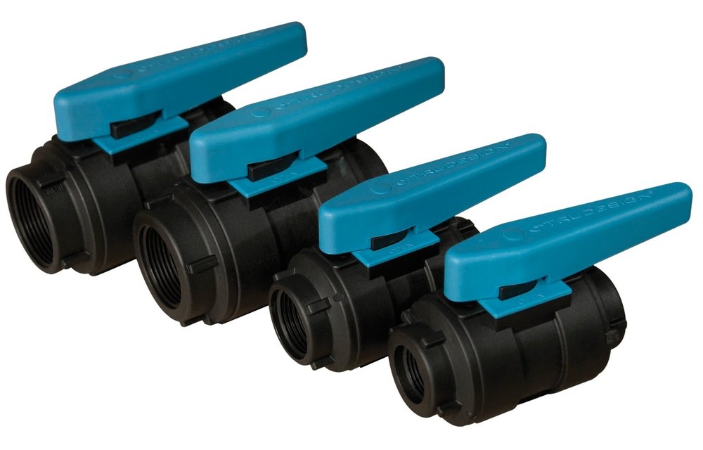 Allpa Kunststof kogelkraan  1  zwart