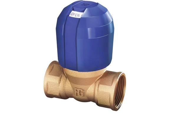 Allpa Anti-blokkeer veiligheidsafsluiter  bronze huis  2-zijdige vloeistofstroomrichting