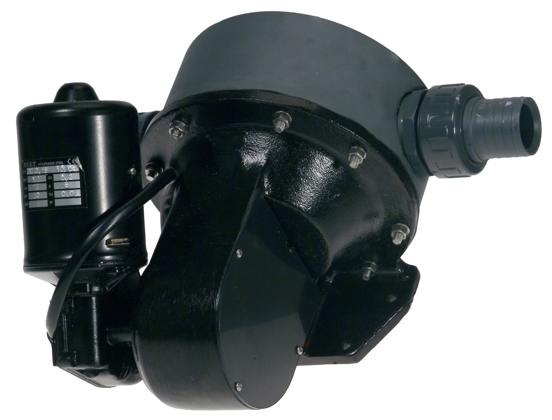 Allpa Zelfaanzuigende vuilwaterpomp (membraanpomp) PVM 0.16  24V  30l/min  Ø38mm