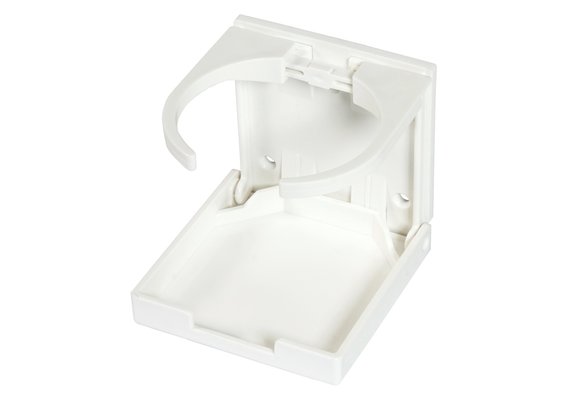 Allpa Kunststof drankhouder  klapbaar  A=104mm  B=98mm  C=94mm wit
