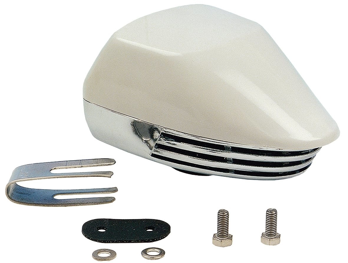 Allpa Messing verchroomde scheepshoorn 12V