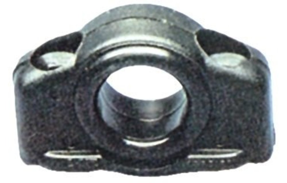 Allpa Kunststof schootoog max. Ø6mm zwart