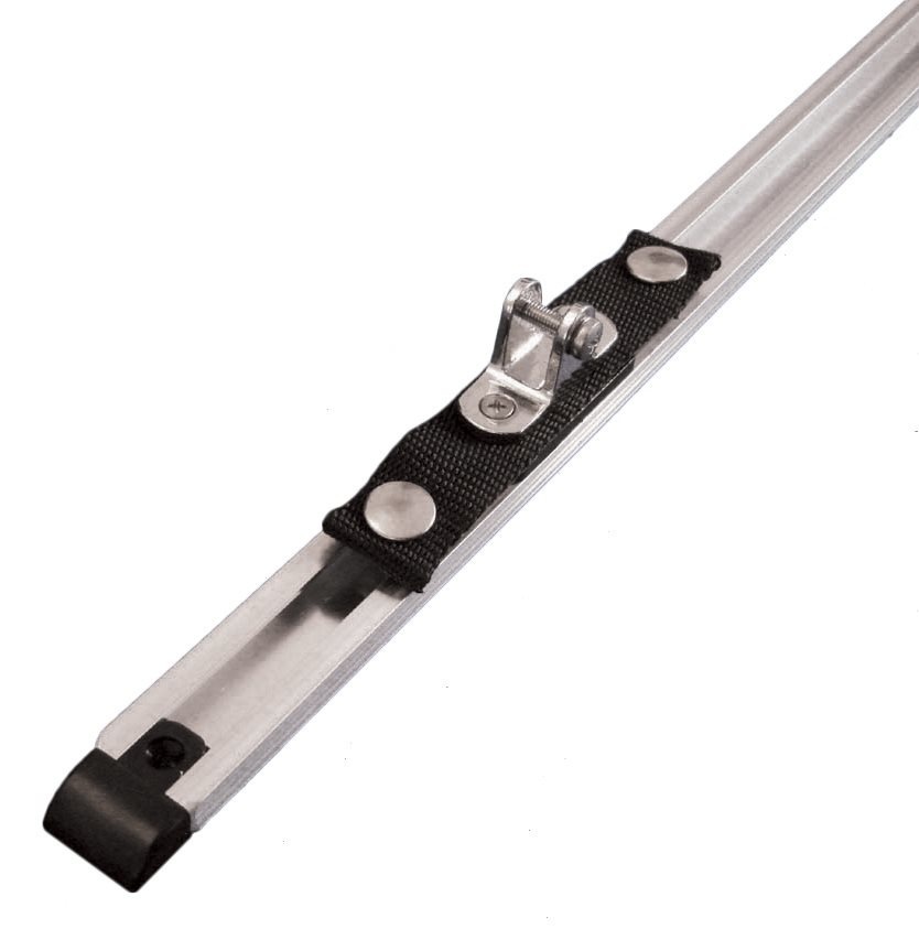 Allpa 1 Fitting met 1 verstelrail (L=105cm) voor horizontale montage