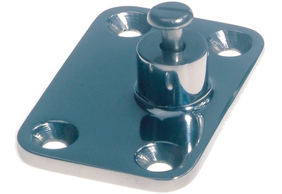 Allpa RVS fitting  zijmontage  48 3x71mm