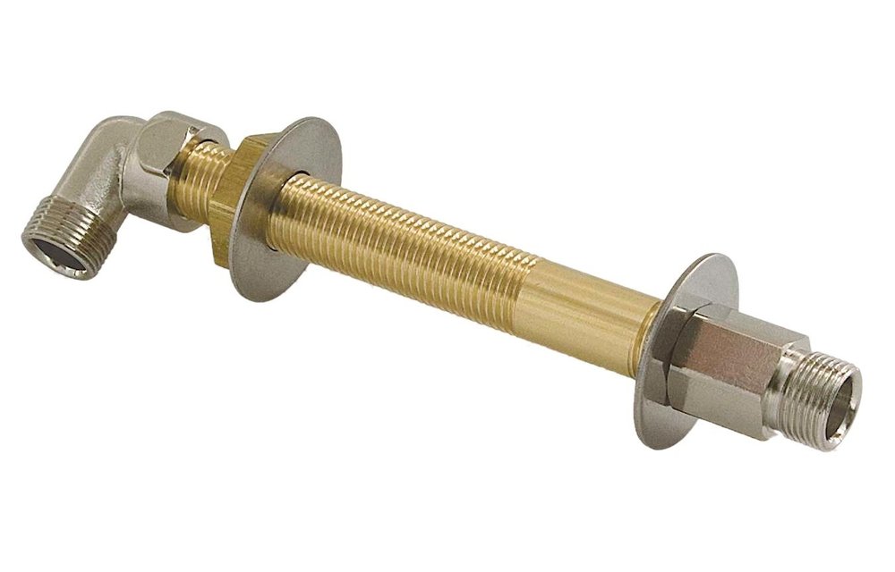 SeaStar bulkhead fittingkit L=3 voor 3/8 tube  single cilinder