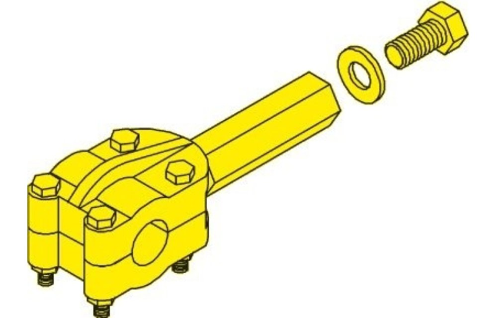 SeaStar Heavy Duty klemblok H=115mm