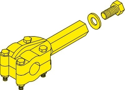 SeaStar Heavy Duty klemblok H=115mm