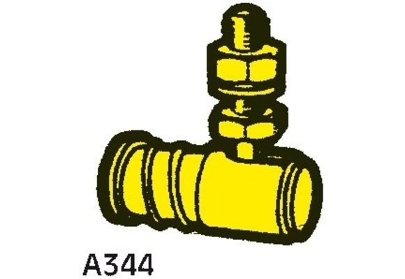 SeaStar Balljoint/snelkoppeling  A344 voor kabels met M10 schroefdraad