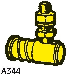 SeaStar Balljoint/snelkoppeling  A344 voor kabels met M10 schroefdraad