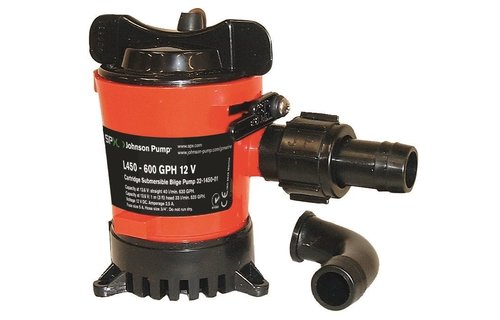 Johnson Pump L-serie bilgepomp (cartridge type) L550, 12V/3A