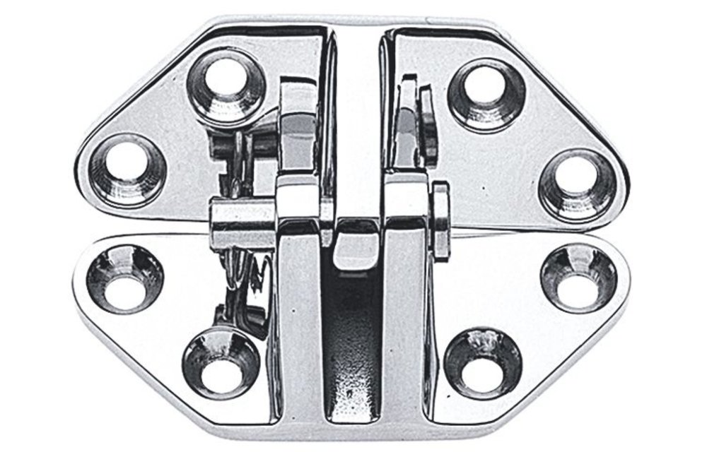 Luikscharnier hoek rvs 67x73mm