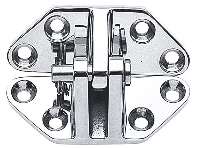 Luikscharnier hoek rvs 67x73mm