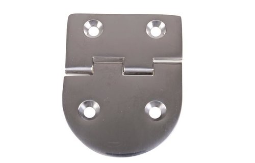 RVS scharnier 76,2 x 65