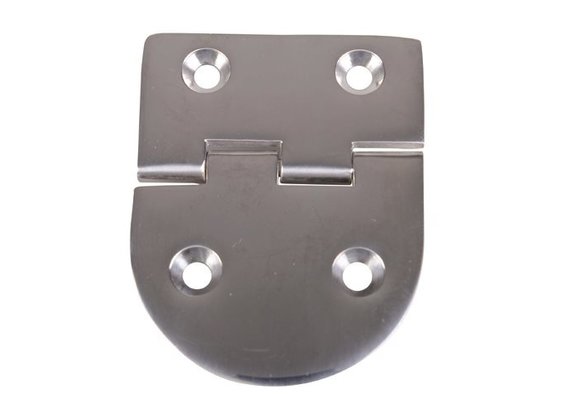 RVS scharnier 76,2 x 65