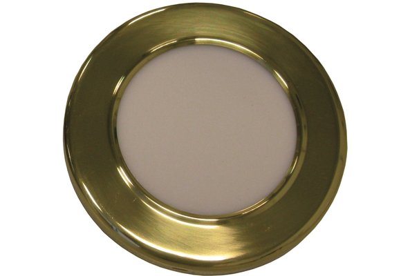 Messing Plafondlamp, inbouw