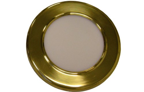 Messing Plafondlamp, inbouw