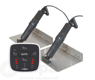 Trim Tab System Set met Automatic Leveling Control 2 stuurstanden (2-panelen)