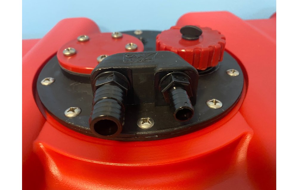 Kunststof inbouw brandstoftank 42 Liter