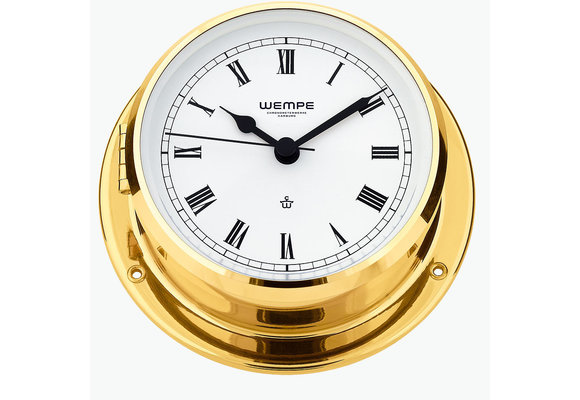 Wempe - Quartzklok Skiff Romeins | Messing