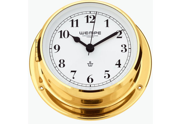 Wempe - Quartzklok Skiff Arabisch | Messing