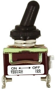 Wipschakelaar 12 Volt voor de boot