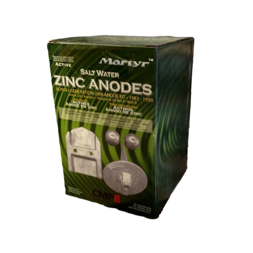Zink Anode Kit voor Mercruiser Alpha 1 Gen 1