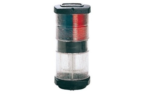 Allpa positielantaarn  3-kleuren & ankerlicht  12V / 1x10W & 1x 25W  2x 112 5º / 1x 135º & 1x 360º