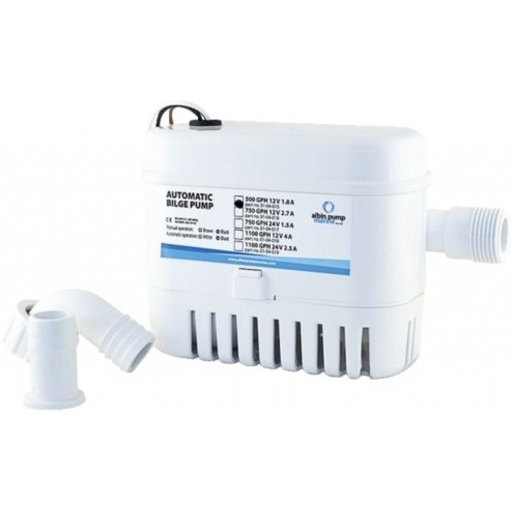 Albin Automatische Bilgepomp 500GHP 12V