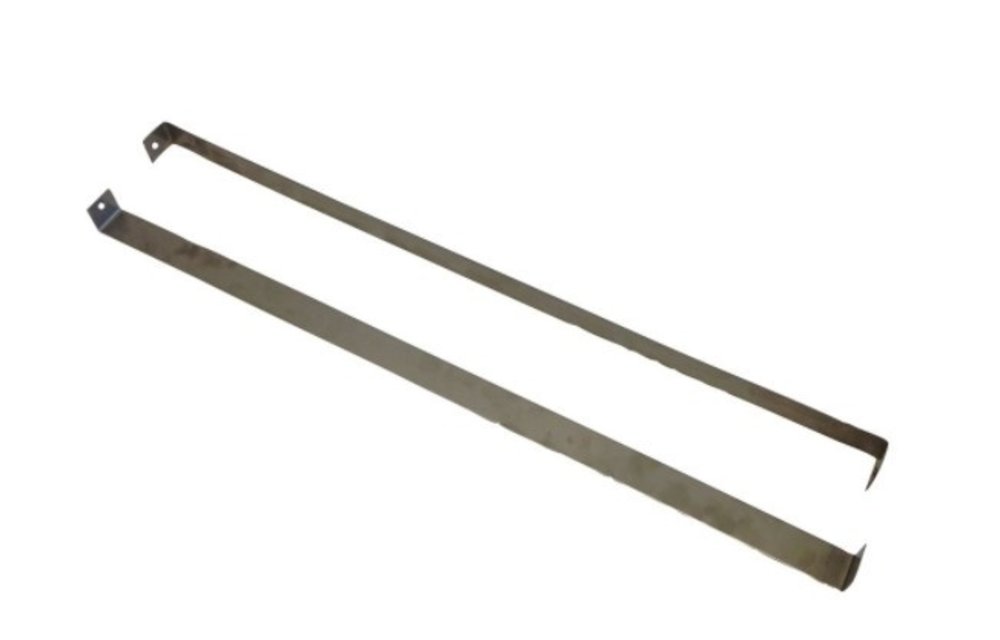 Allpa Paar RVS Montagestrips voor 70/90/120l tanks (L=885mm)